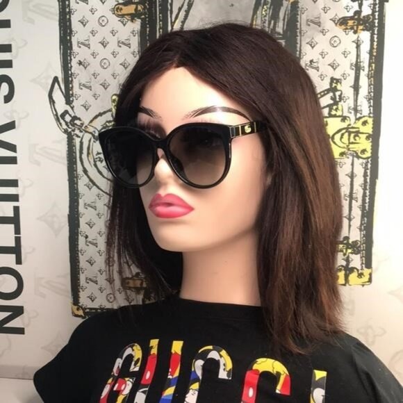 Authentic Gucci GG0636SK 001 Cat-Eye Sunglasses ✨ - Picture 5 of 11